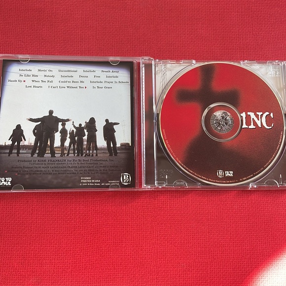 Kirk’s CD Kirk Franklin Presents 1NC their studio album released, August 2000. - Picture 3 of 7